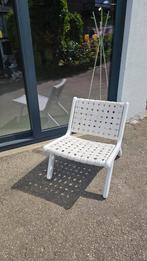 Lounge stoelen voor in de tuin (designkwaliteit, wit), Ophalen, Zo goed als nieuw, Aluminium
