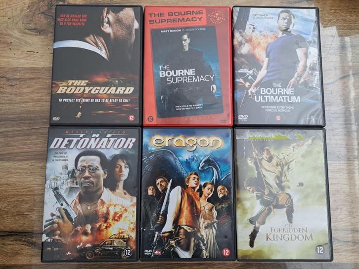 DVD collectie jong volwassenen (geschikt vanaf 12 jaar), Cd's en Dvd's, Dvd's | Actie, Zo goed als nieuw, Vanaf 12 jaar, Ophalen of Verzenden