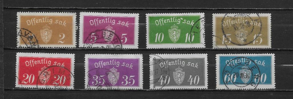 Noorwegen 1933, Postzegels en Munten, Postzegels | Europa | Scandinavië, Verzenden, Noorwegen, Gestempeld