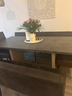 Marmeren stenen eettafel en 2 stoelen, Ophalen