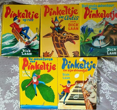 5 Boeken Pinkeltje /Pinkelotje / 2 pst (8.50 samen)Dick Laan, Boeken, Kinderboeken | Kleuters, Zo goed als nieuw, 5 of 6 jaar