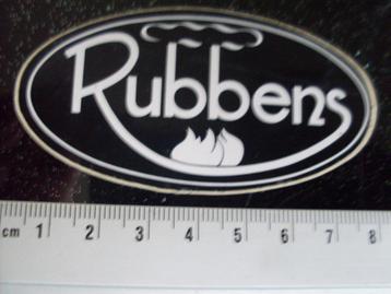 sticker Rubbens logo beschikbaar voor biedingen