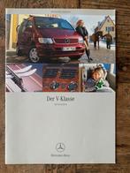 Folder brochure Mercedes-Benz V-klasse Accessoires 2001 W638, Nieuw, Ophalen of Verzenden, Mercedes-Benz, Mercedes