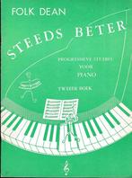 Steeds Beter deel 2 Folk Dean, Verzenden, Gebruikt, Les of Cursus, Piano
