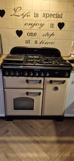 Nette Falcon Classic Deluxe 90 Gasfornuis met 3 Ovens, Ophalen, Gebruikt, 60 cm of meer, Gas