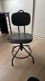 Mooie draaibare bureastoel, Ophalen, Zo goed als nieuw, Zwart