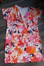 Bel & Bo, vrolijke gekleurde jurk, mt 48, Kleding | Dames, Grote Maten, Ophalen of Verzenden, Zo goed als nieuw, Overige kleuren