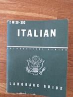 Originele zeer fraaie WW2 WO2 TM 30-303 Italian language gui, Amerika, Ophalen of Verzenden, Landmacht