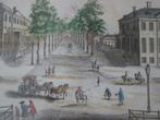 Opticaprent kleur Kleine Voorhout Den Haag, Beauvais, 1780, Antiek en Kunst, Verzenden