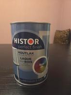 Histor Perfect Finish Houtlak RAL 9005 Zwart Zijdeglans, Doe-het-zelf en Verbouw, Verf, Beits en Lak, Zwart, Nieuw, Ophalen of Verzenden