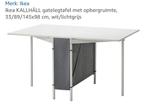 Tafel uitklapbaar Ikea, Huis en Inrichting, Tafels | Eettafels, Ophalen, Minder dan 50 cm, 100 tot 150 cm, Zo goed als nieuw