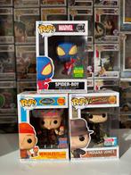 Funko Pop! Spider-Boy, Hercules & Indiana Jones - Nieuw, Ophalen of Verzenden, Nieuw