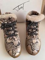 TORAL bontlaarsjes maat 37, Overige kleuren, Lage of Enkellaarzen, Ophalen of Verzenden, Zo goed als nieuw