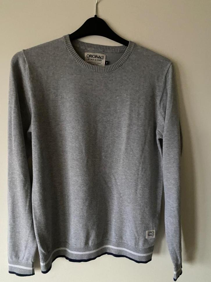 herentrui Jack & Jones M grijs, Kleding | Heren, Truien en Vesten, Zo goed als nieuw, Maat 48/50 (M), Grijs, Ophalen of Verzenden