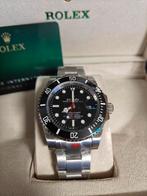 Rolex Submariner 41mm Zwart, Staal, Polshorloge, Nieuw, Ophalen of Verzenden