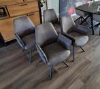 xooon eetkamerstoelen antraciet, Ophalen, Gebruikt