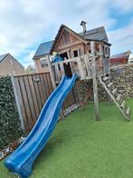 Speelhuisje speel toestel met glijbaan Wickey Monkey Island, Ophalen, Gebruikt, Zandbak