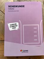 Scheikunde HAVO Examenbundel 2025 Lyceo, Ophalen of Verzenden, Zo goed als nieuw, HAVO, Scheikunde