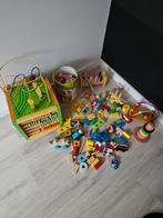 Groot pakket houten speelgoed, Ophalen, Zo goed als nieuw