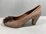 Manfield, maat 41. Stijlvolle zacht bruine pumps., Bruin, Verzenden, Zo goed als nieuw, Schoenen met hoge hakken