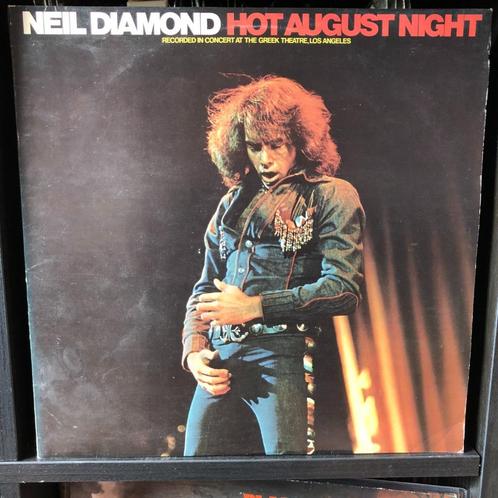 2 LP:Neil Diamond - Hot August Night, Cd's en Dvd's, Vinyl | Rock, Gebruikt, Poprock, Ophalen of Verzenden