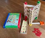 Houten knikkerbaan, Kinderen en Baby's, Speelgoed | Houten speelgoed, Ophalen, Gebruikt, Overige typen