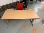 hoogte verstelbare bureau met kantoorstoel, Huis en Inrichting, Bureaus, Ophalen, In hoogte verstelbaar, Zo goed als nieuw, Bureau
