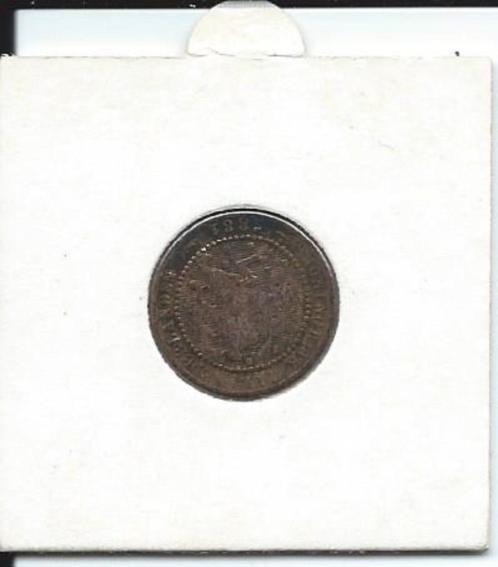 1 Cent 1881, Postzegels en Munten, Munten | Nederland, Losse munt, 1 cent, Koning Willem III, Ophalen of Verzenden