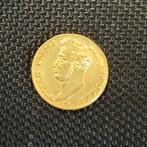 Gouden Willem vijfje 5 Gulden verguld naslag 1827 B, Verzenden, 5 gulden, Goud, Koning Willem I