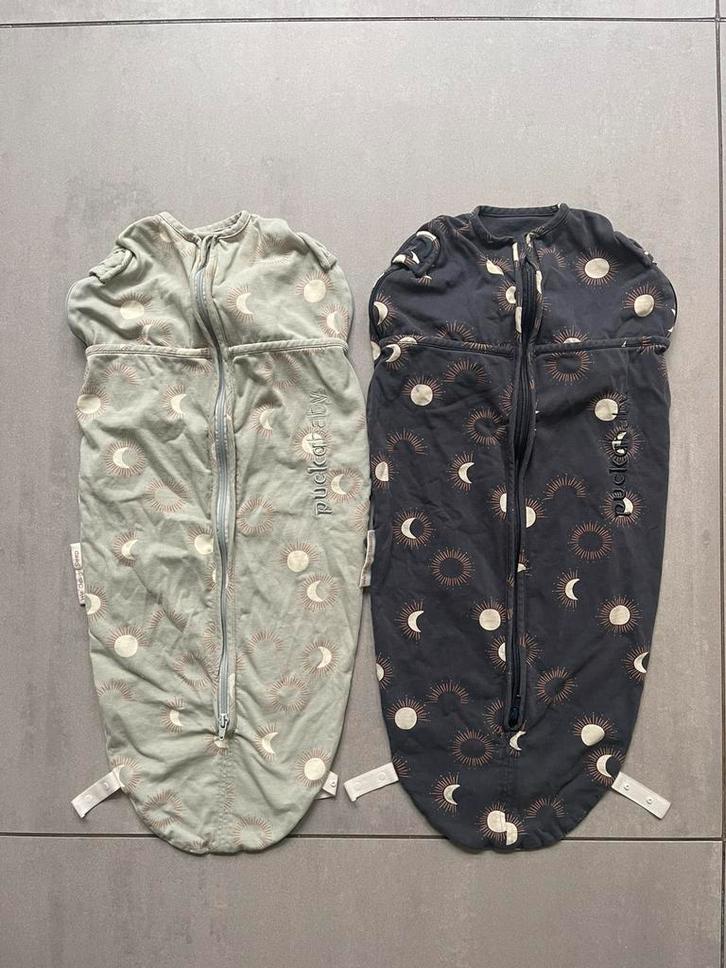 2 Inbakerslaapzakjes Mini van Puckababy 3-6 mnd - TOG 0,5, Kinderen en Baby's, Dekens, Slaapzakjes en Inbakerproducten, Gebruikt