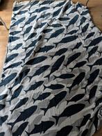 Dekbedovertrek haaien 140 x 200, Ophalen of Verzenden, Zo goed als nieuw, Eenpersoons, Dekbedovertrek