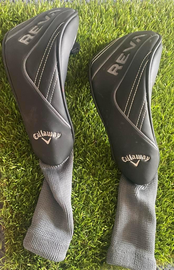 NIEUWE CALLAWAY REVA GOLF HYBRIDE HEADCOVERS / HOEZEN, Sport en Fitness, Golf, Ophalen