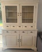 Authentieke buffetkast / vitrinekast / apothekerskast, Huis en Inrichting, Kasten | Buffetkasten, Ophalen, 100 tot 150 cm, 200 cm of meer