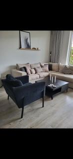 Fauteuil zwart ikea met afneembare hoes, Huis en Inrichting, Fauteuils, Ophalen, Gebruikt, 75 tot 100 cm, 50 tot 75 cm