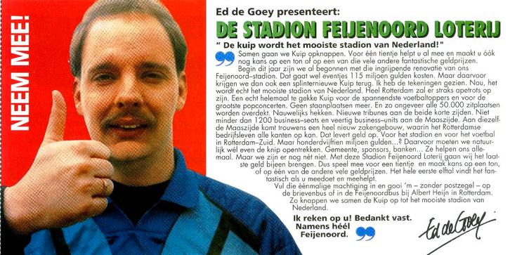 De Kuip - folders [ Feyenoord ], Verzamelen, Sportartikelen en Voetbal, Zo goed als nieuw, Overige typen, Feyenoord, Ophalen of Verzenden