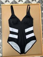 Beachwear Zwart/witte badpak Maat 42, Kleding | Dames, Zwart, Nieuw, Badpak, Ophalen of Verzenden