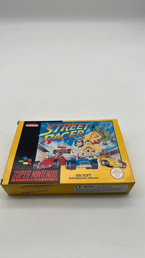 Street racer compleet, Spelcomputers en Games, Games | Nintendo Super NES, Zo goed als nieuw, 1 speler, Vanaf 3 jaar, Ophalen of Verzenden