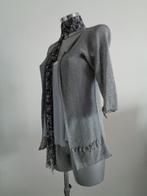 Co-ord SET AAIKO zomer vest + Victoria's Secret top + Sjaal, Kleding | Dames, Truien en Vesten, Verzenden, Nieuw, Grijs