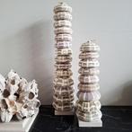 Gave zeeegel torens op beige voet uniek!, Huis en Inrichting, Woonaccessoires | Overige, Nieuw, Ophalen of Verzenden, X, X