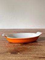 Ovenschaal - DRU 20 - vintage gekleurd oranje, Ophalen of Verzenden
