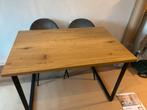 Houten eettafel, Ophalen, Zo goed als nieuw, Rechthoekig, 50 tot 100 cm