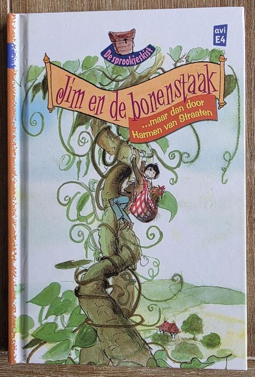 Jim en de bonenstaak - AVI E4 - Groep 4 - De sprookjeskist, Boeken, Kinderboeken | Jeugd | onder 10 jaar, Zo goed als nieuw, Ophalen of Verzenden