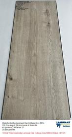103m2 Waterbestendig Laminaat Oak Cottage Grey 42pak = €1325, Huis en Inrichting, 75 m² of meer, Nieuw, Ophalen of Verzenden, Grijs