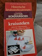 Borduurboeken, totaal 20 stuks., Ophalen, Gebruikt, Patroon