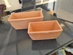 Partij terracotta plantenbakken, Steen, Minder dan 30 cm, Nieuw, Ophalen of Verzenden