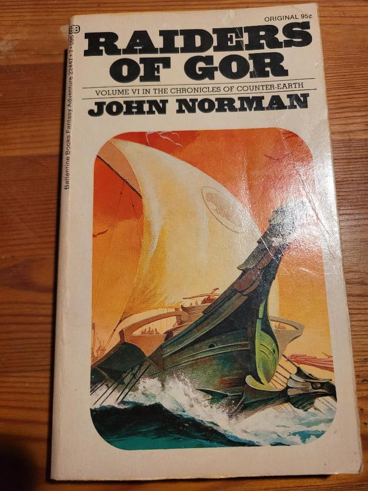 John Norman - Counter-Earth, Gor - 7 novels, Boeken, Science fiction, Gelezen, Ophalen of Verzenden