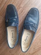 Sioux damesschoenen blauw mt 4.5 zgan, Instappers, Ophalen of Verzenden, Zo goed als nieuw, Sioux