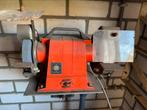 Slijpmachine met 2 slijpstenen, Doe-het-zelf en Verbouw, Gereedschap | Slijpmachines, Ophalen, Gebruikt, Minder dan 700 watt, Werkbankslijpmachine
