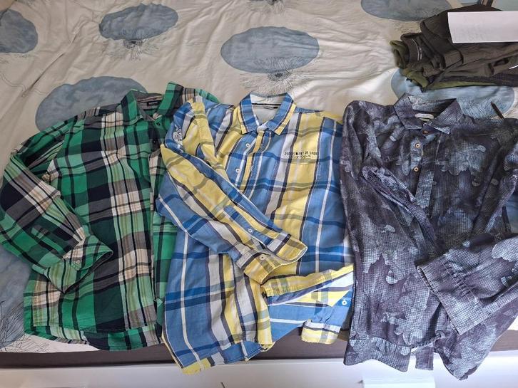 heren overhemd, Kleding | Heren, Overhemden, Gedragen, Overige halswijdtes, Overige kleuren, Ophalen of Verzenden