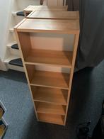 Houten dvd/cd wand kast met Planken IKEA, Ophalen, Met plank(en), Gebruikt, 50 tot 100 cm